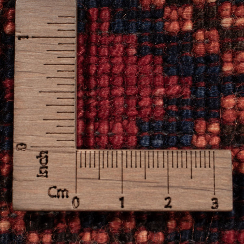 Afgański dywan - Kunduz - 241 x 176 cm - czerwony