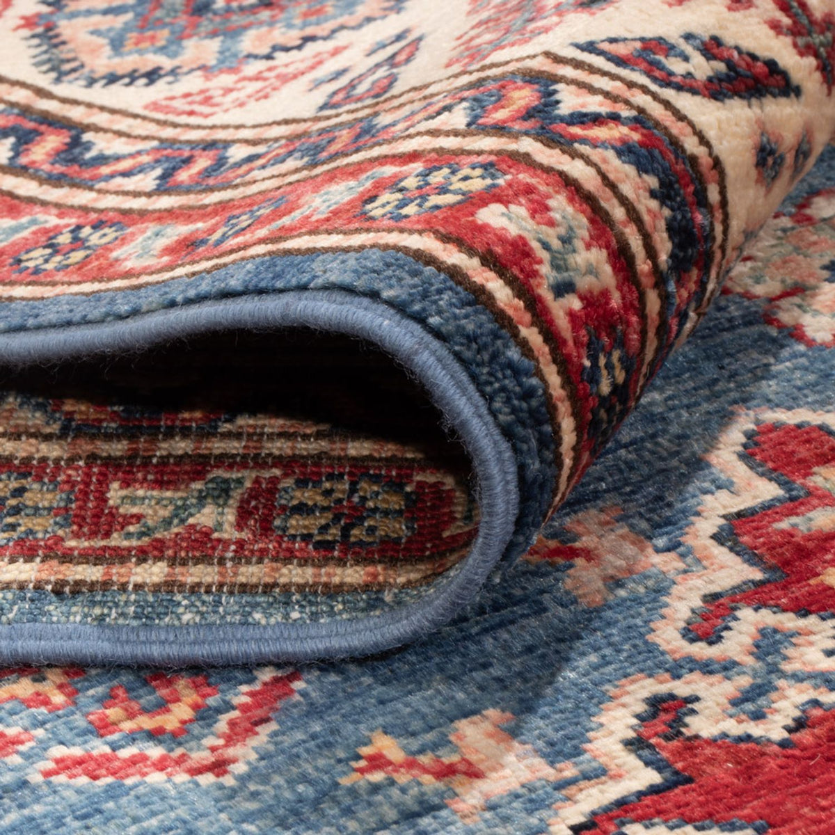 Dywan Ziegler - Kazak - 240 x 164 cm - niebieski