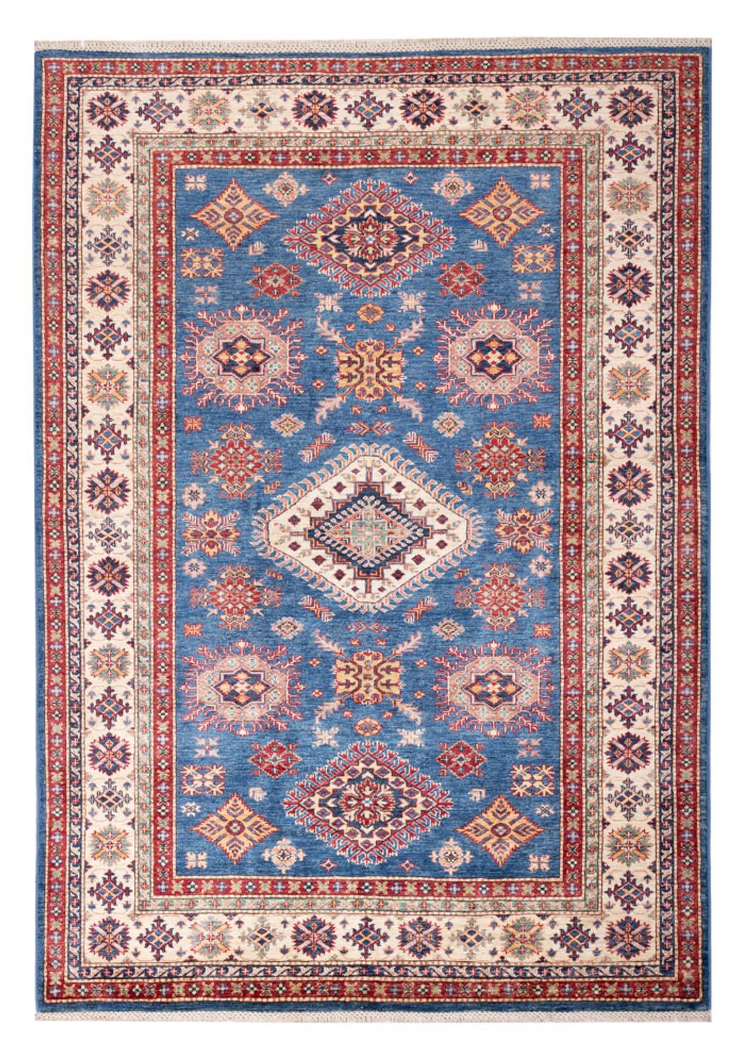 Dywan Ziegler - Kazak - 248 x 170 cm - niebieski