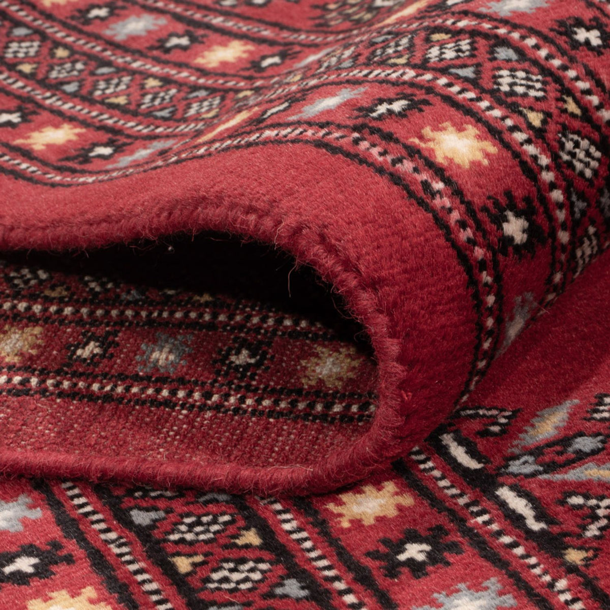 Afgański dywan - Bukhara - 302 x 200 cm - czerwony