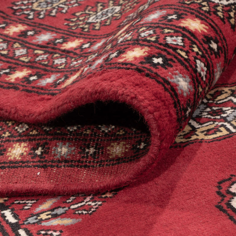 Afgański dywan - Bukhara - 304 x 206 cm - czerwony