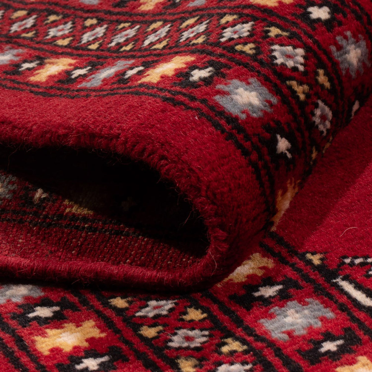 Afgański dywan - Bukhara - 317 x 204 cm - czerwony