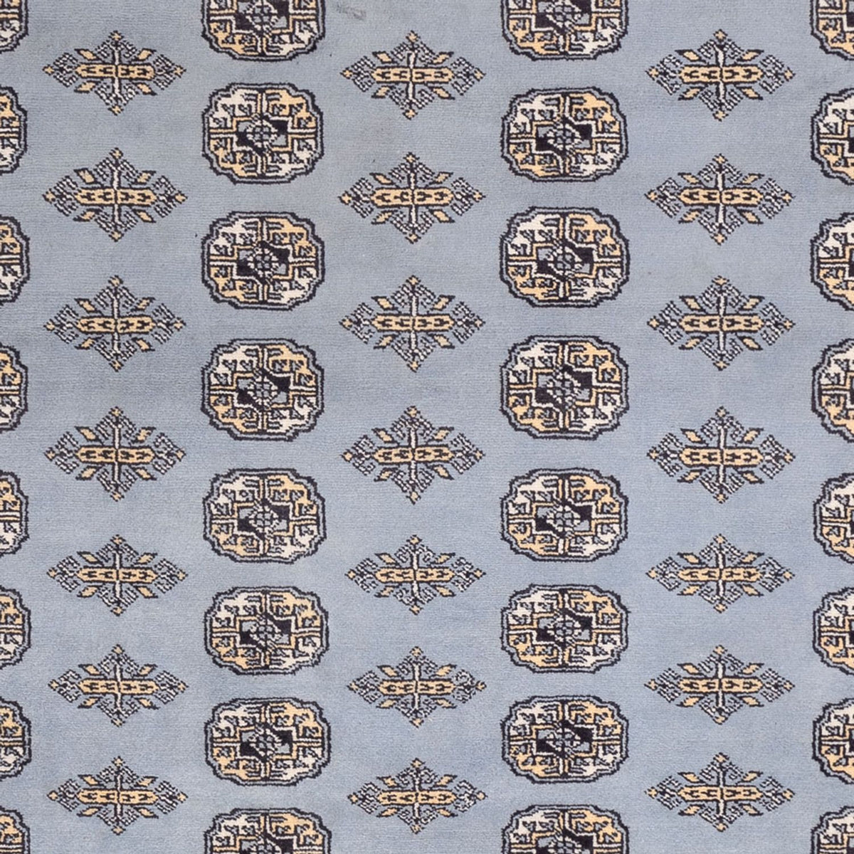 Afgański dywan - Bukhara - 300 x 204 cm - jasnoszary