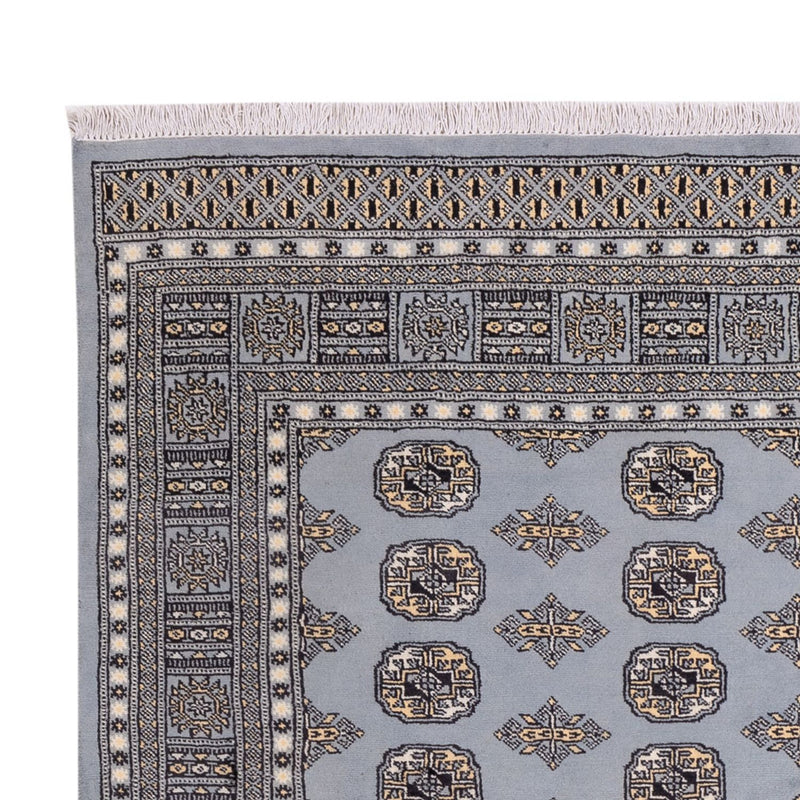 Afgański dywan - Bukhara - 300 x 204 cm - jasnoszary