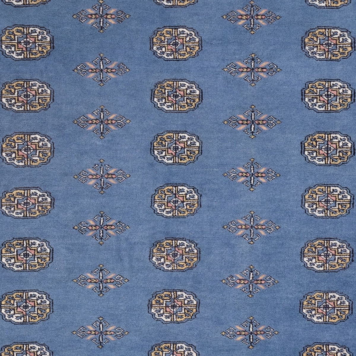 Afgański dywan - Bukhara - 308 x 206 cm - niebieski