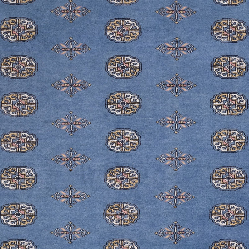 Afgański dywan - Bukhara - 308 x 206 cm - niebieski