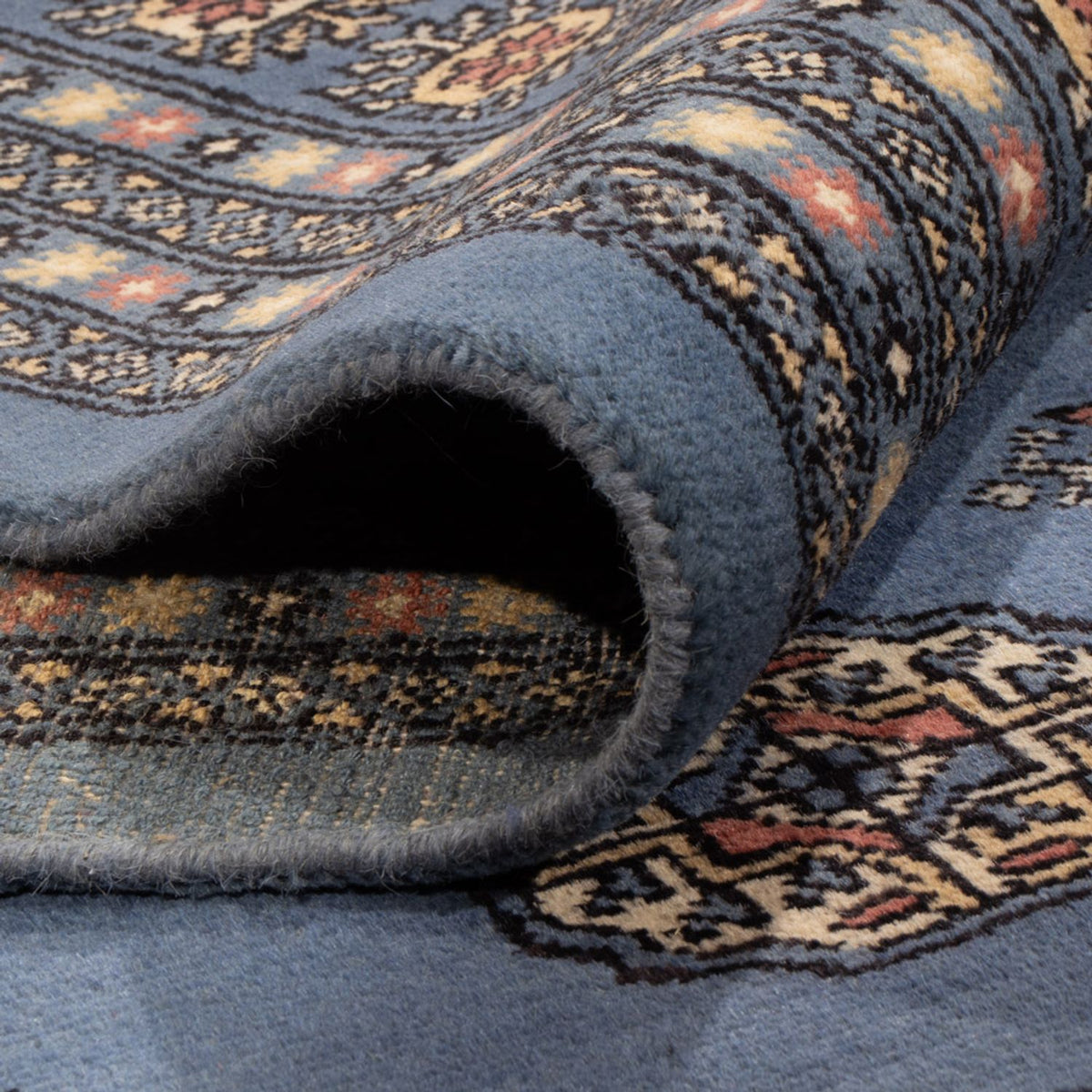 Afgański dywan - Bukhara - 305 x 249 cm - niebieski