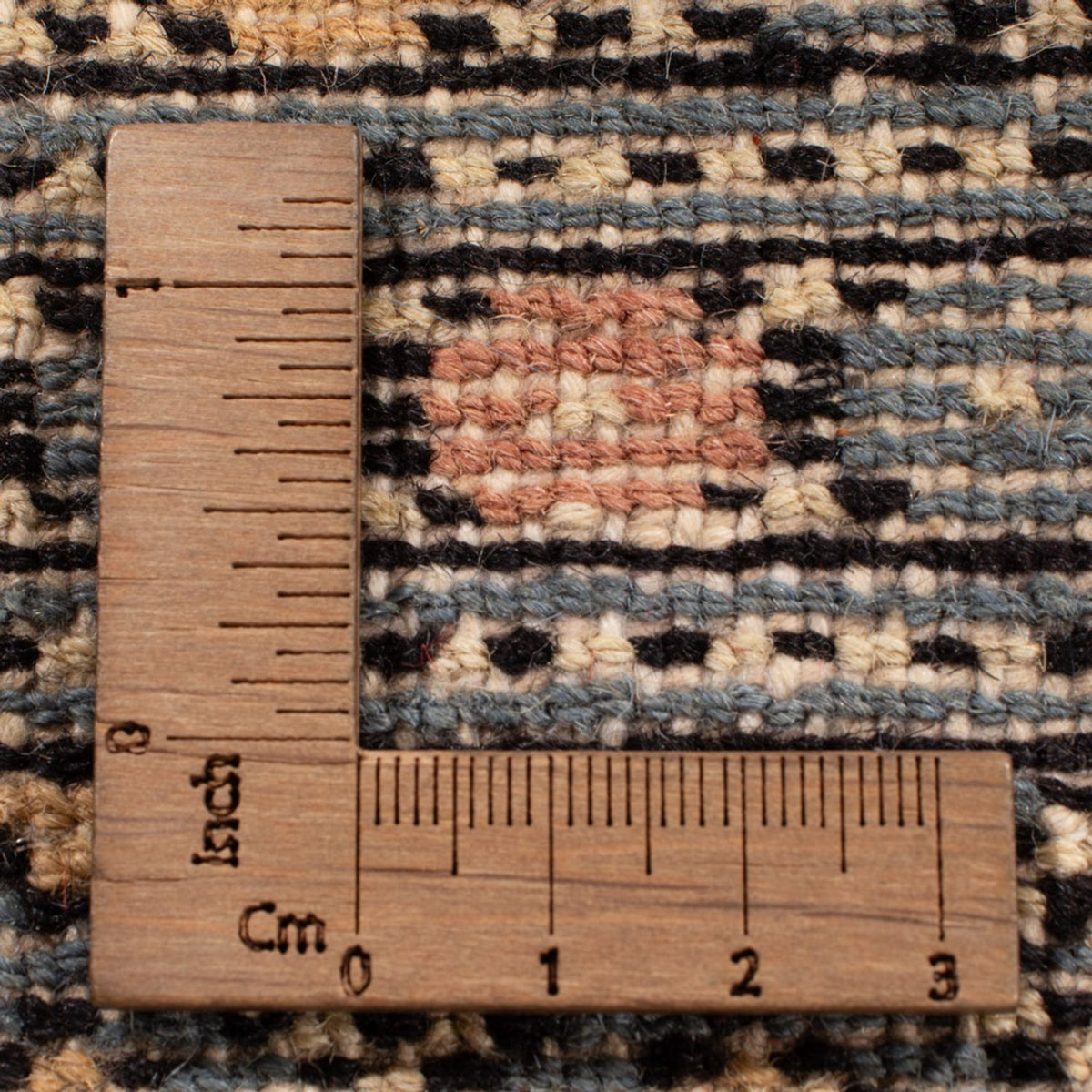 Afgański dywan - Bukhara - 305 x 249 cm - jasnoniebieski