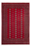 Bukhara Dywan 202x302cm - Dywan orientalny - Prostokątny / Czerwony / 202 x 302 cm Prostokątny