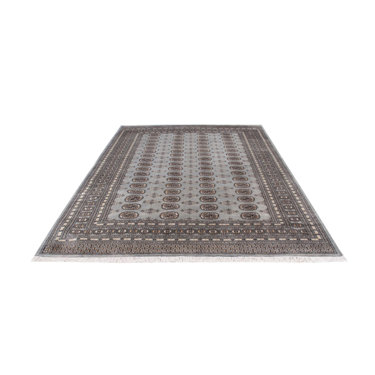 Afgański dywan - Bukhara - 310 x 207 cm - jasnoniebieski