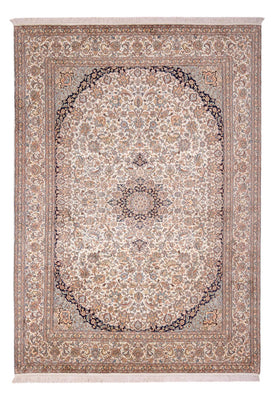 Jedwabny dywan - Kashmir Silk - 309 x 213 cm - piaskowy