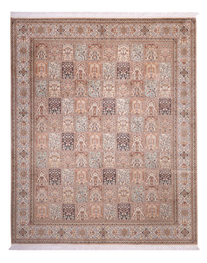 Jedwabny dywan - Kashmir Silk - 304 x 246 cm - piaskowy