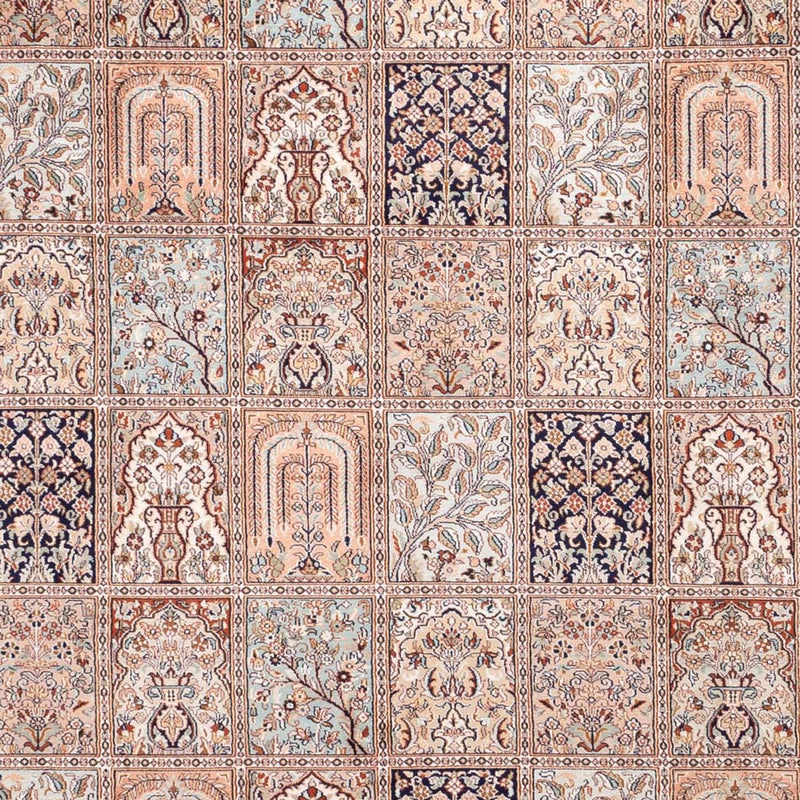 Jedwabny dywan - Kashmir Silk - 304 x 246 cm - piaskowy