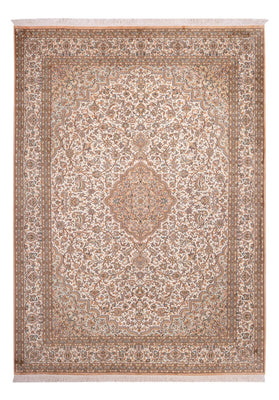 Jedwabny dywan - Kashmir Silk - 290 x 205 cm - piaskowy