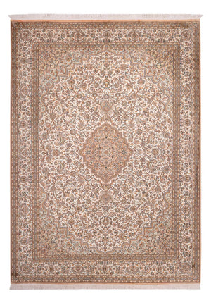 Jedwabny dywan - Kashmir Silk - 290 x 205 cm - piaskowy