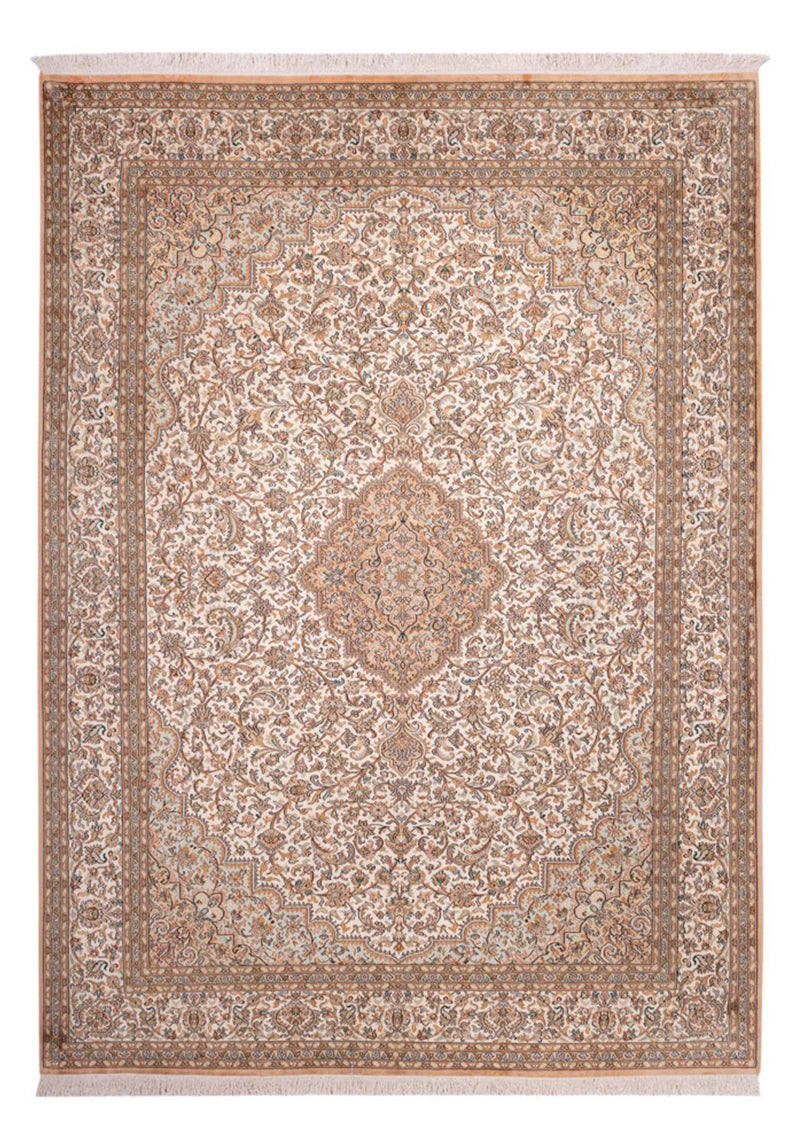 Jedwabny dywan - Kashmir Silk - 290 x 205 cm - piaskowy
