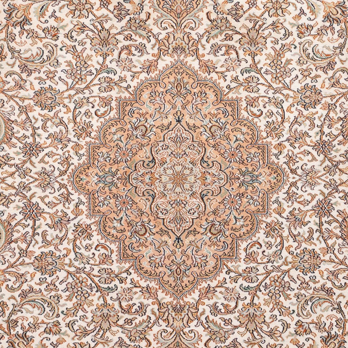 Jedwabny dywan - Kashmir Silk - 290 x 205 cm - piaskowy