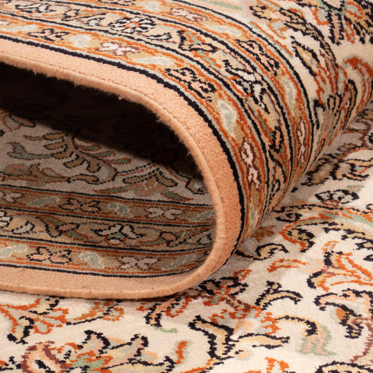 Jedwabny dywan - Kashmir Silk - 290 x 205 cm - piaskowy