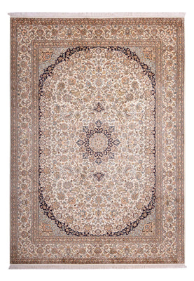 Jedwabny dywan - Kashmir Silk - 309 x 217 cm - piaskowy