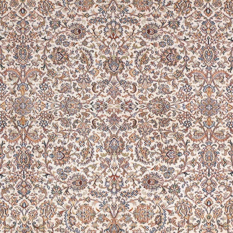 Jedwabny dywan - Kashmir Silk - 326 x 216 cm - ciemny beż