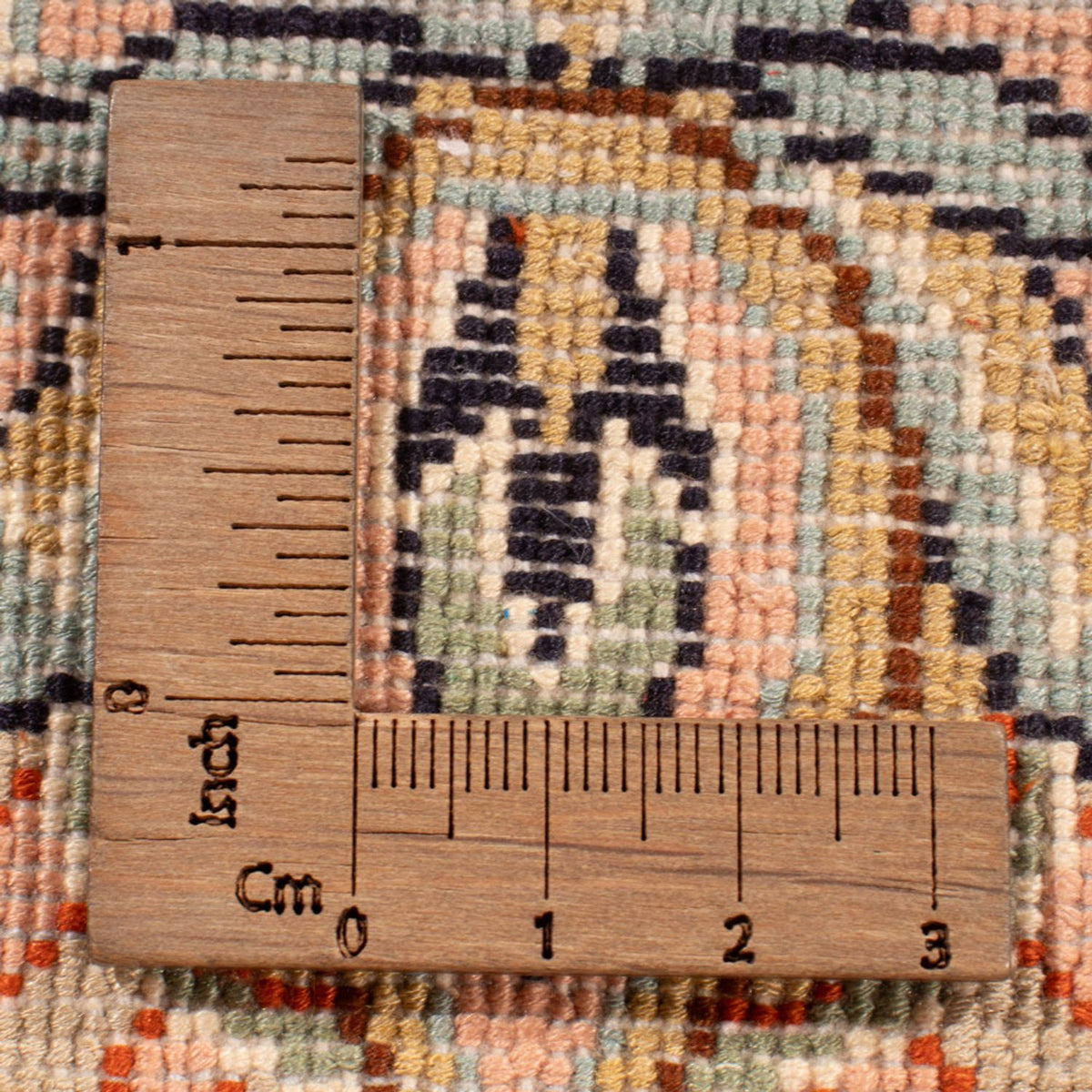 Jedwabny dywan - Kashmir Silk - 318 x 216 cm - ciemny beż