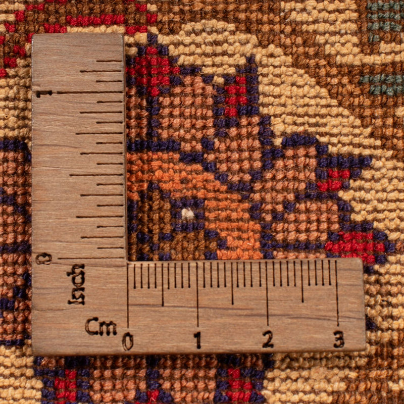 Jedwabny dywan - jedwab afgański - 288 x 217 cm - jasna czerwień