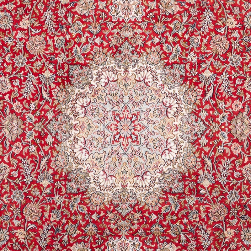 Jedwabny dywan - Kashmir Silk - 303 x 220 cm - czerwony