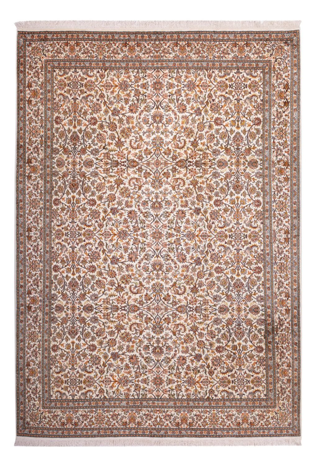 Jedwabny dywan - Kashmir Silk - 305 x 213 cm - piaskowy