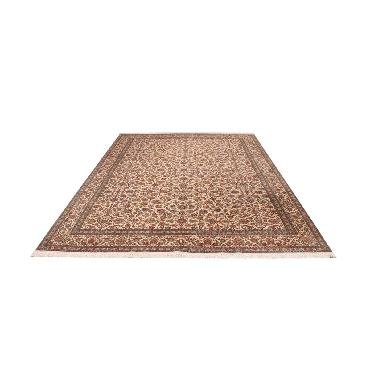 Jedwabny dywan - Kashmir Silk - 305 x 213 cm - piaskowy