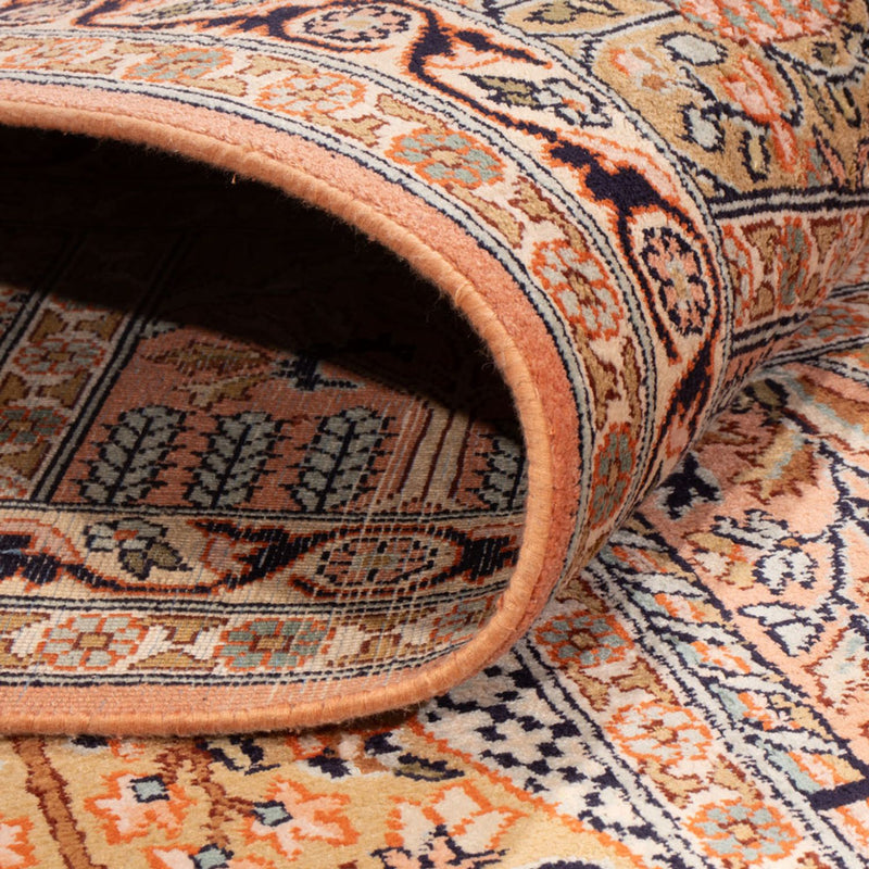 Jedwabny dywan - Kashmir Silk - 317 x 221 cm - ciemny beż