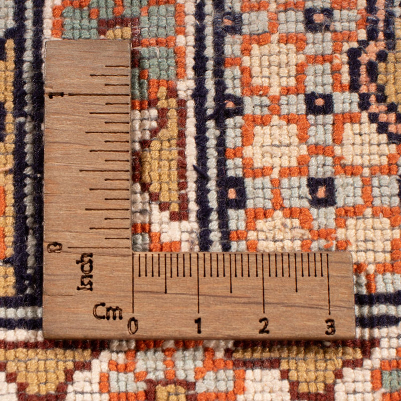 Jedwabny dywan - Kashmir Silk - 317 x 221 cm - ciemny beż