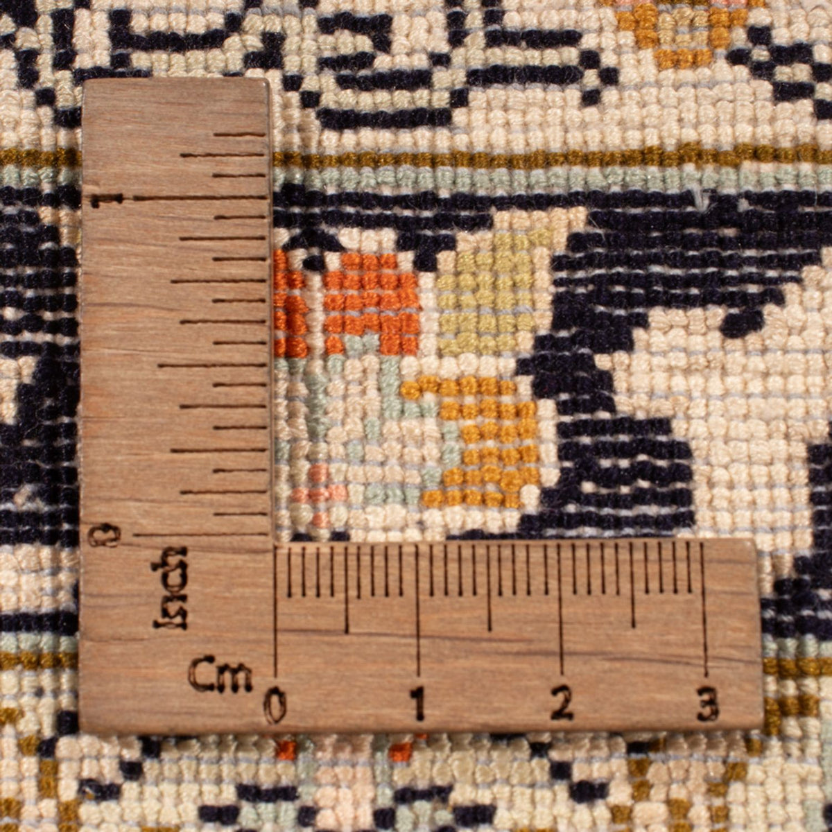 Jedwabny dywan - Kashmir Silk - 316 x 220 cm - ciemny beż