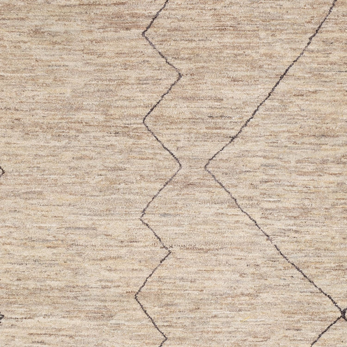 Dywan berberyjski - 298 x 252 cm - beżowy