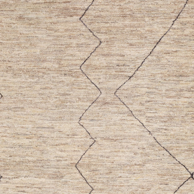 Dywan berberyjski - 298 x 252 cm - beżowy