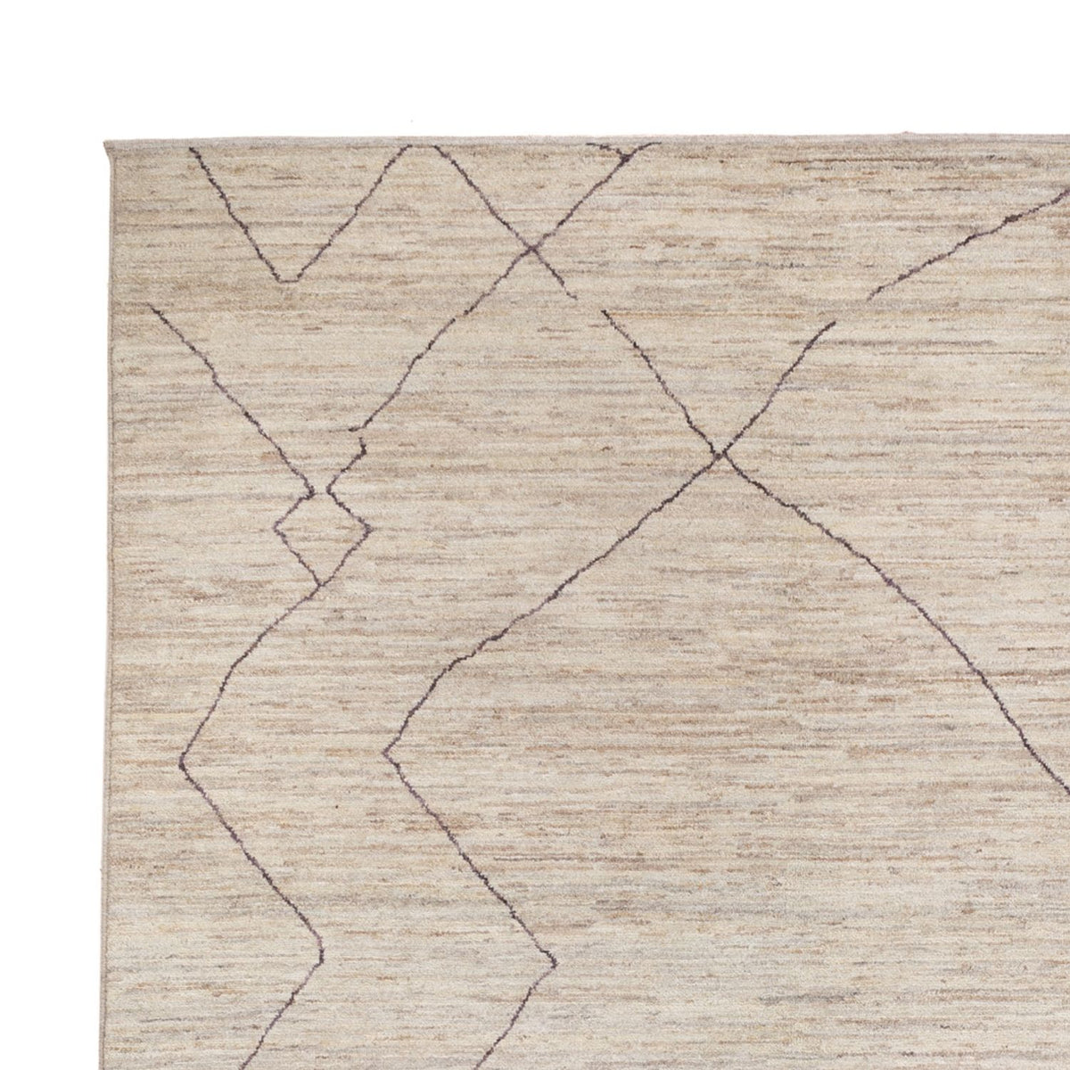 Dywan berberyjski - 362 x 276 cm - beżowy