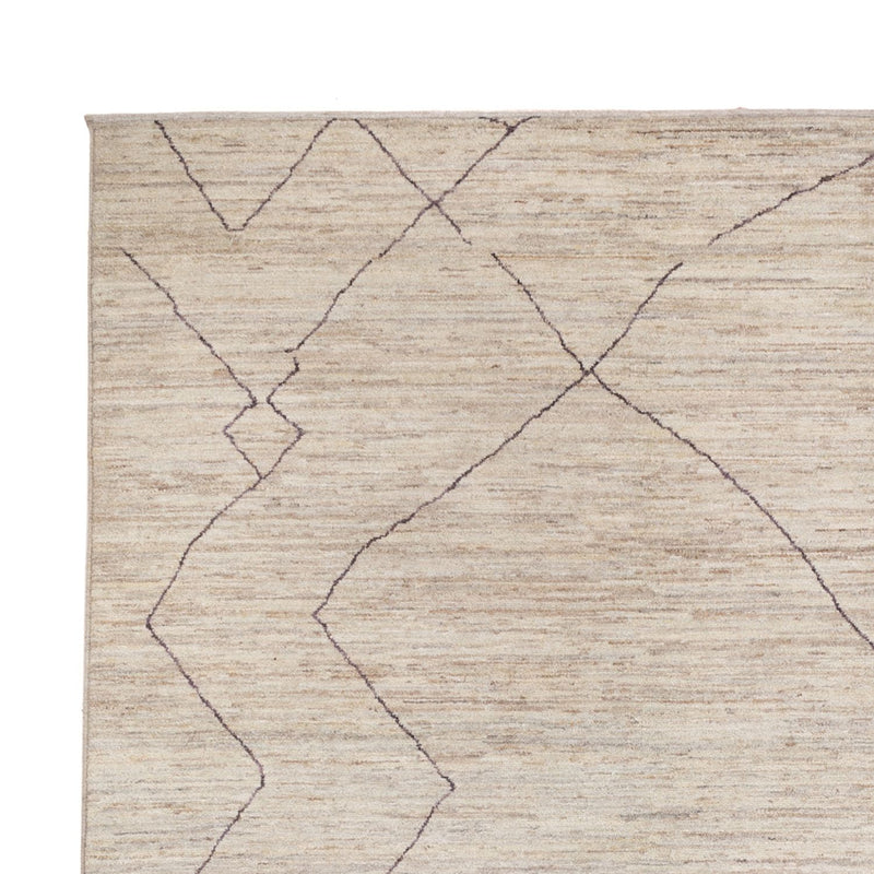 Dywan berberyjski - 362 x 276 cm - beżowy