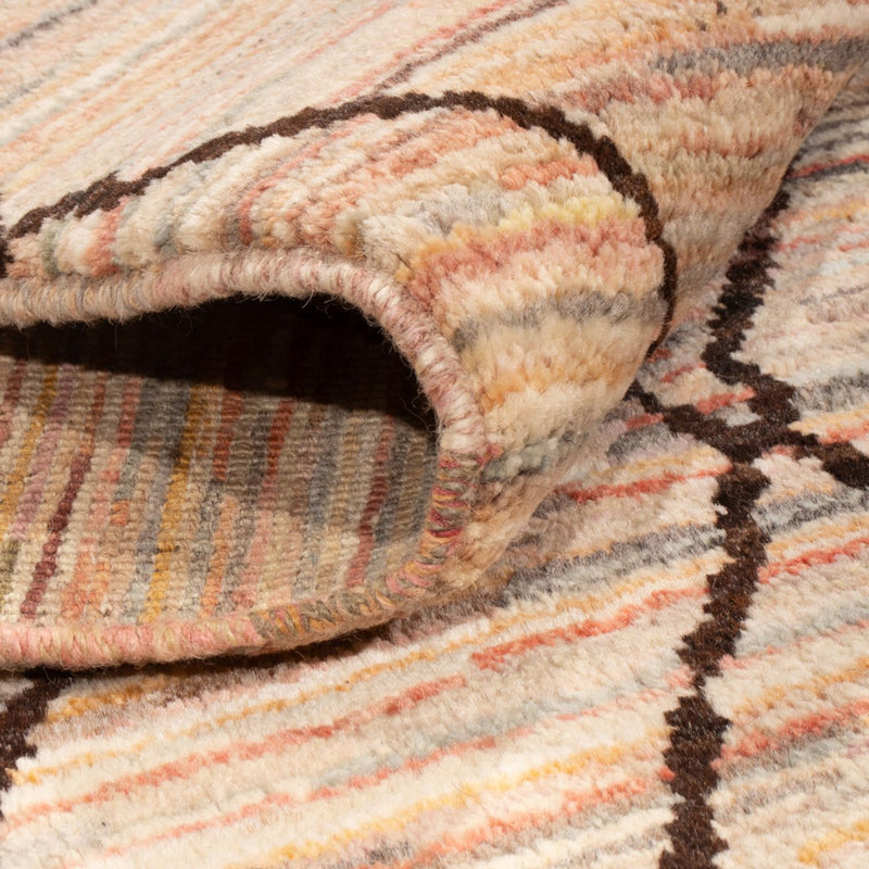 Dywan berberyjski - 202 x 153 cm - beżowy