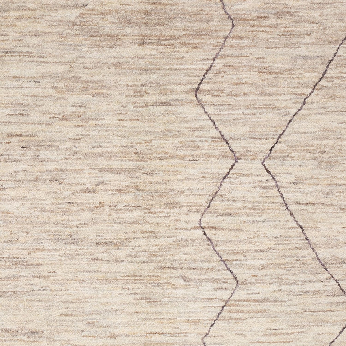 Dywan berberyjski - 305 x 202 cm - beżowy