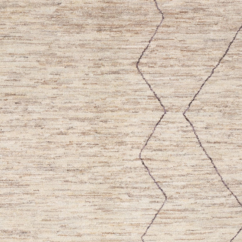 Dywan berberyjski - 305 x 202 cm - beżowy