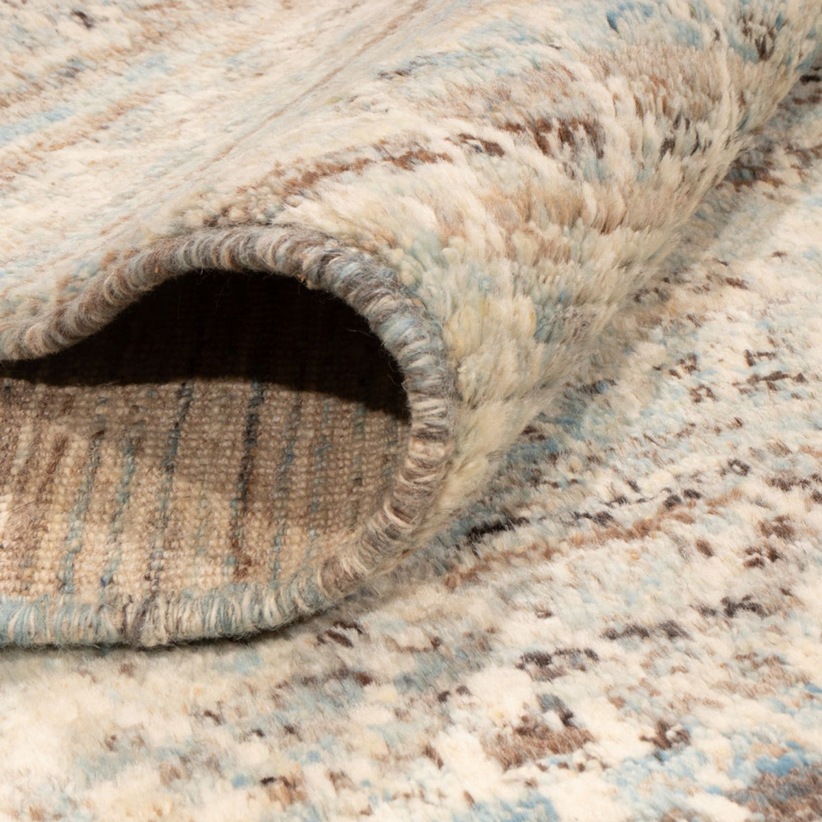 Dywan berberyjski - 234 x 178 cm - ciemny beż