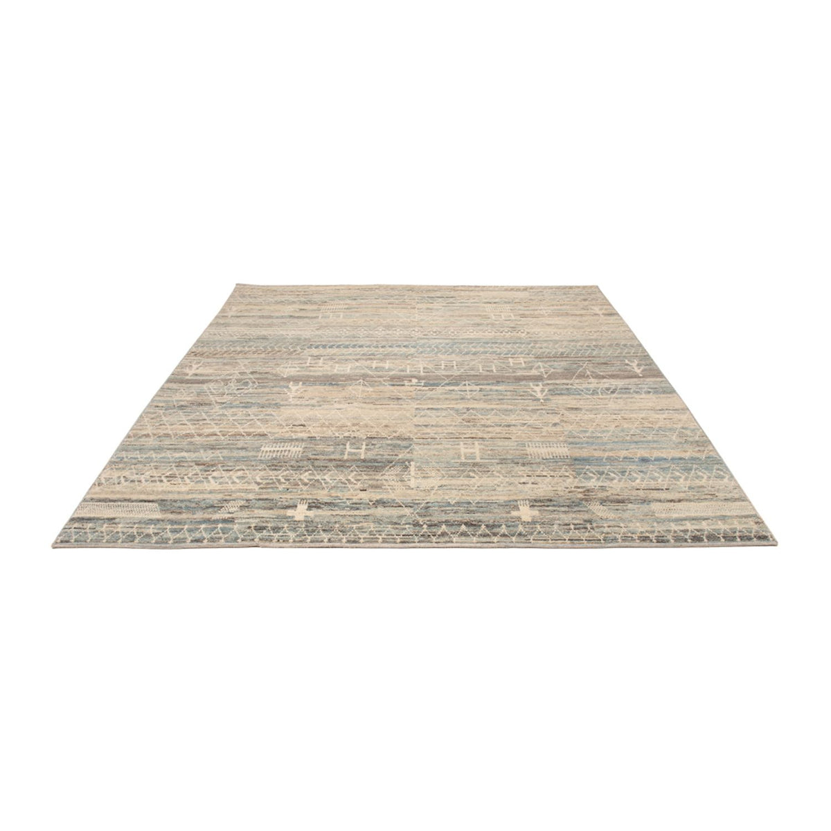 Dywan berberyjski - 290 x 257 cm - wielokolorowy