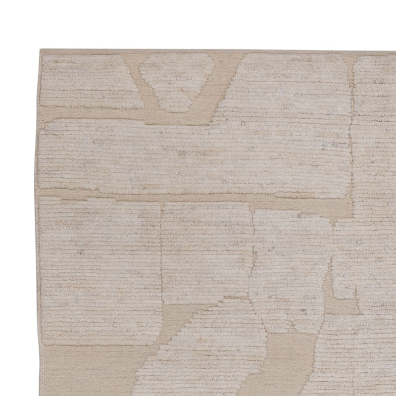 Dywan berberyjski - 298 x 200 cm - kremowy