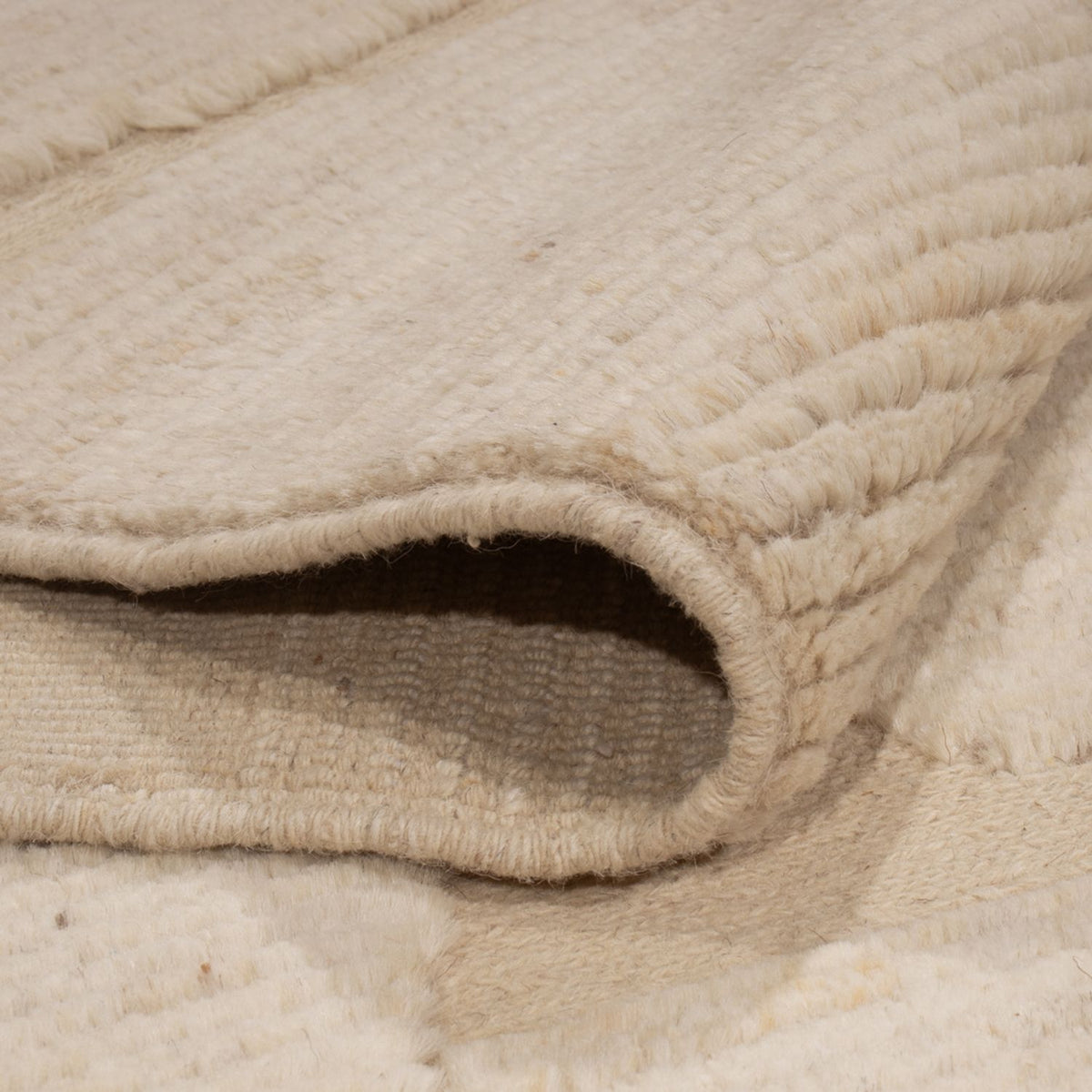 Dywan berberyjski - 298 x 200 cm - kremowy