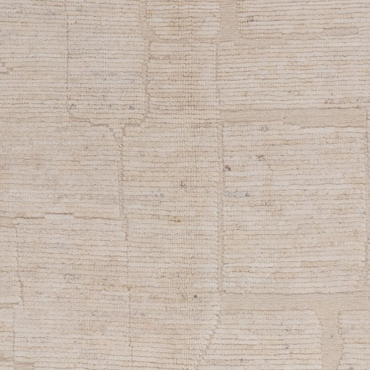 Dywan berberyjski - 235 x 167 cm - kremowy