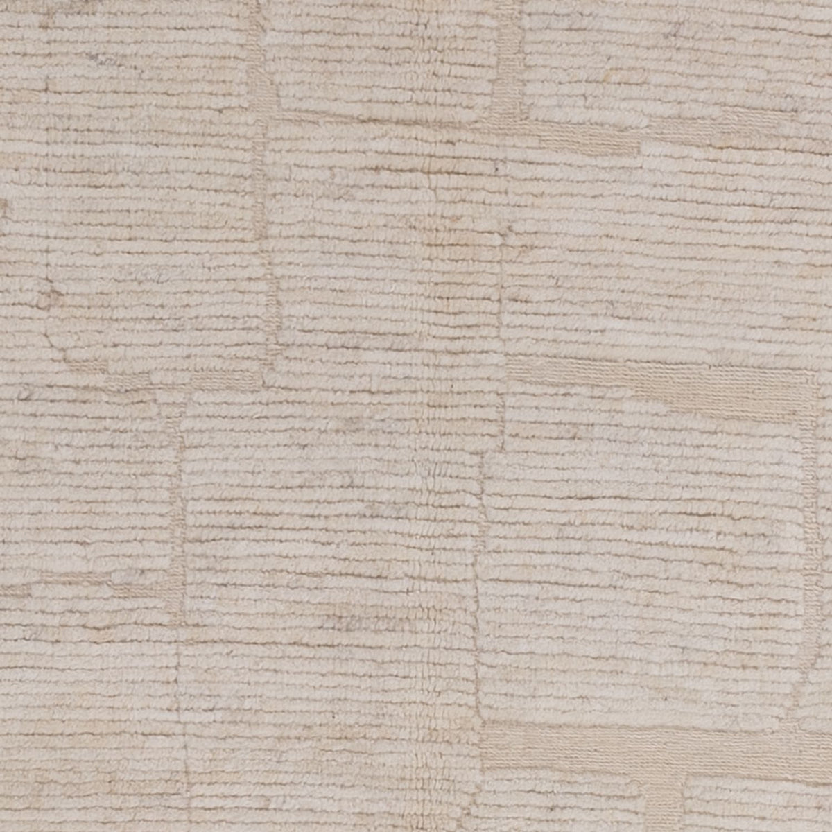 Dywan berberyjski - 191 x 145 cm - kremowy