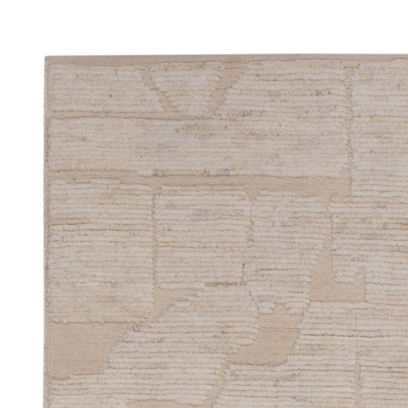 Dywan berberyjski - 191 x 145 cm - kremowy