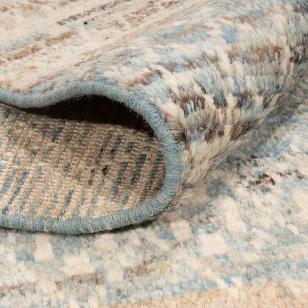 Dywan berberyjski - 196 x 151 cm - wielokolorowy