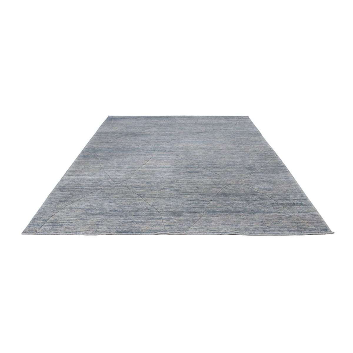 Dywan berberyjski - 360 x 274 cm - morski błękit