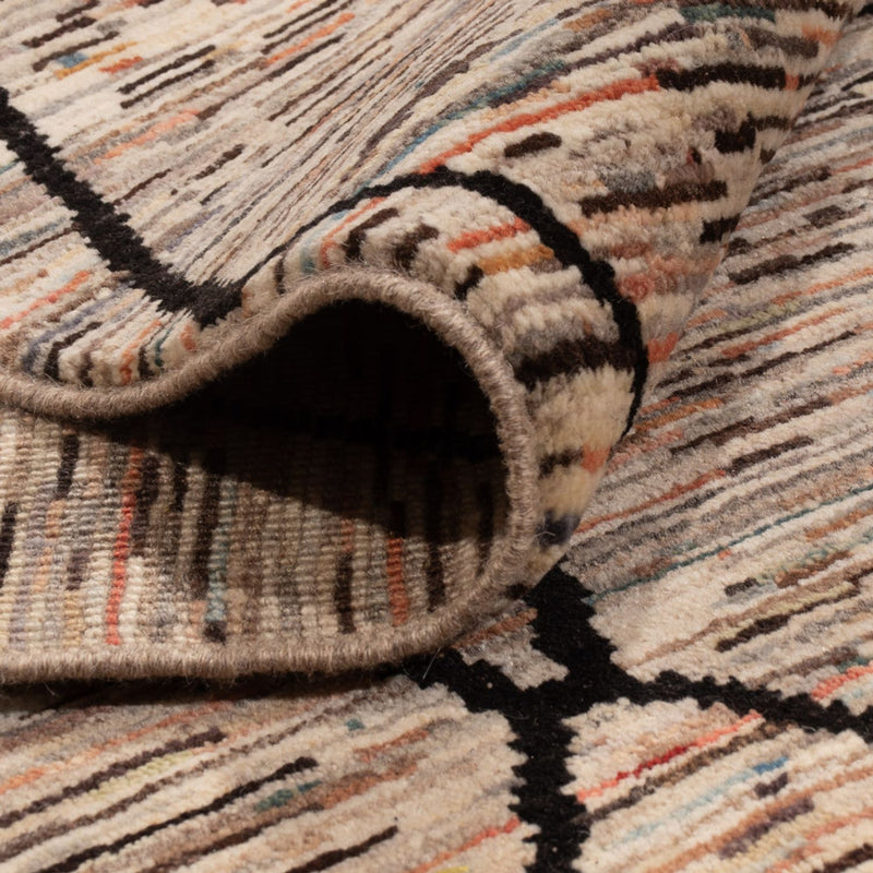 Dywan berberyjski - 284 x 218 cm - ciemny beż