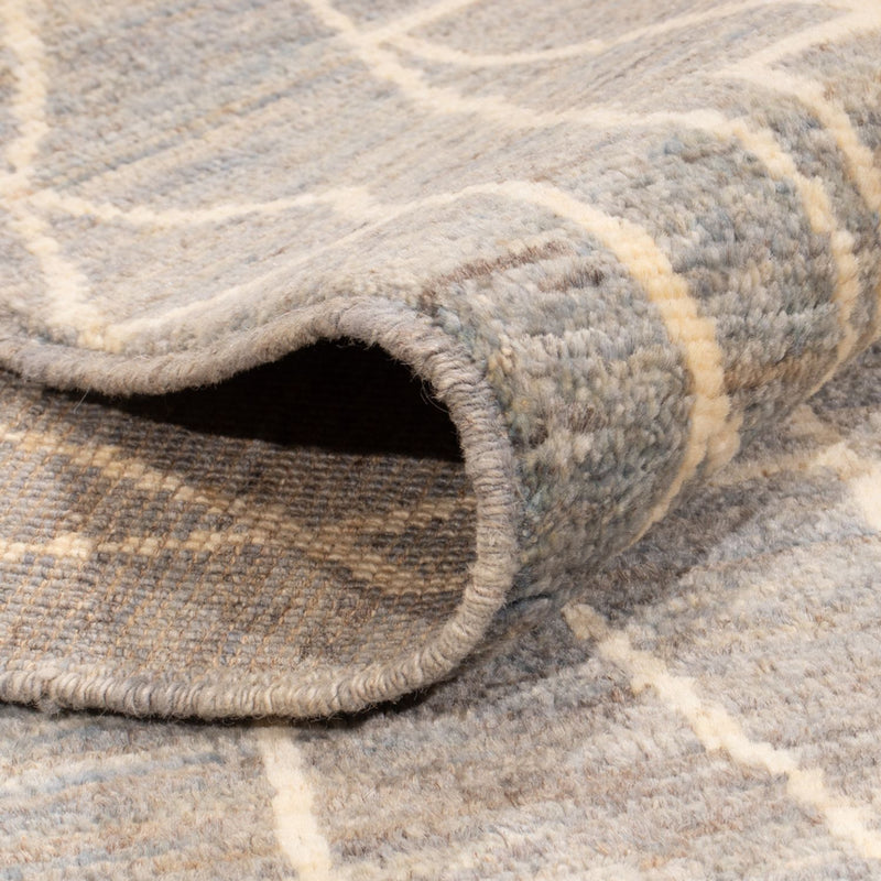 Dywan berberyjski - 208 x 148 cm - morski błękit